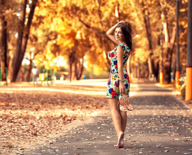 Aumento de pechos en otoño